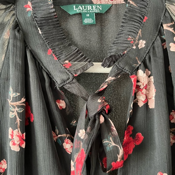 NWOT~ Ralph Lauren, full length dress, size 12 - Picture 5 of 6